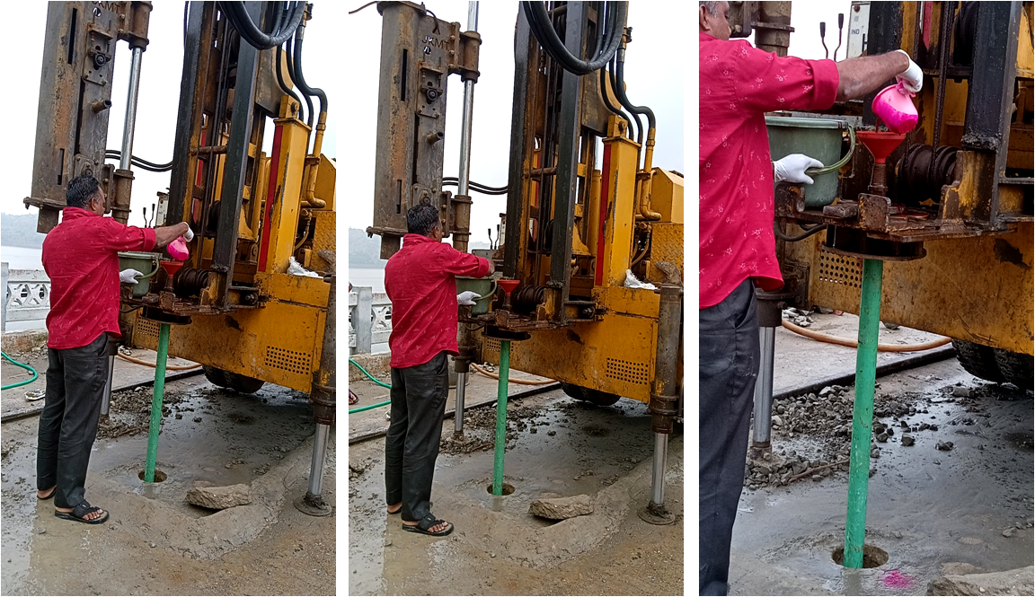 Borehole Injection Test Home || Isotope Hydrology
